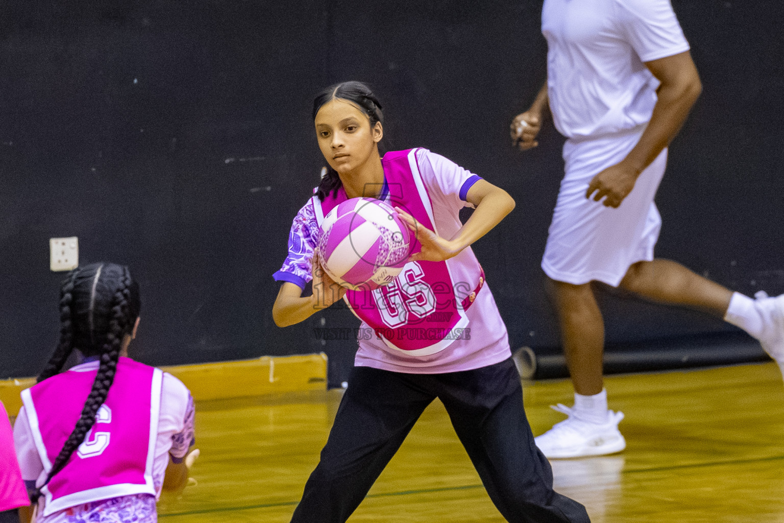 MV Netters vs N Sports A in Day 3 of 24th Milo Netball Association Championship held in Social Center at Male', Maldives on Wednesday, 3rd September 2025. Photos: Mohamed MahfoozMoosa / images.mv