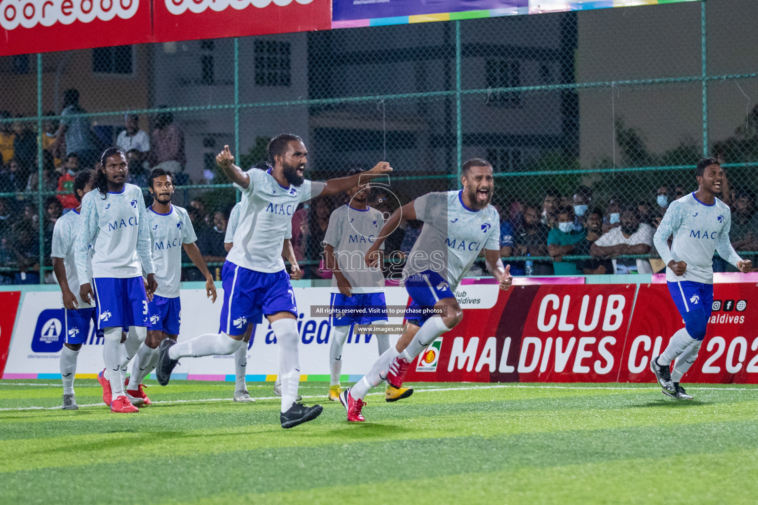 Club Maldives 2021 Round of 16 (Day 1) held at Hulhumale;, on 8th December 2021 Photos: Ismail Thoriq / images.mv