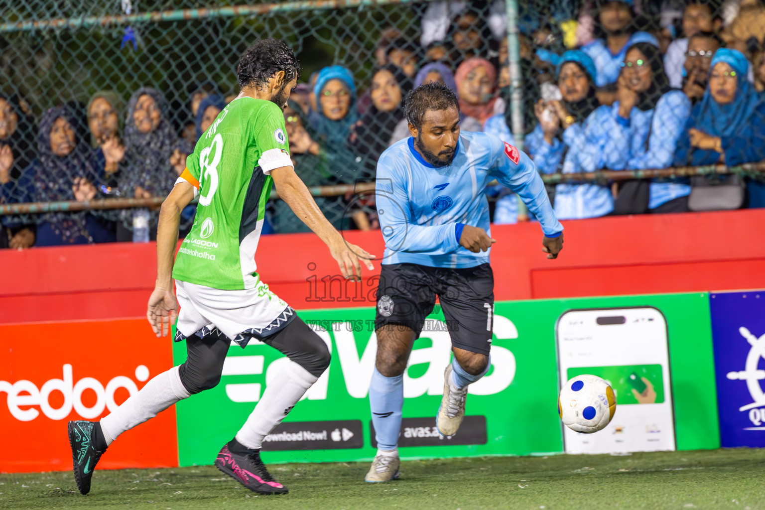 HDh Naivaadhoo vs HDh Neykurendhoo in Haa Dhaalu Atoll Finals Day 28 of Golden Futsal Challenge 2025 was held on Saturday , 1st February 2025, in Hulhumale', Maldives. Photos: Ismail Thoriq / images.mv
