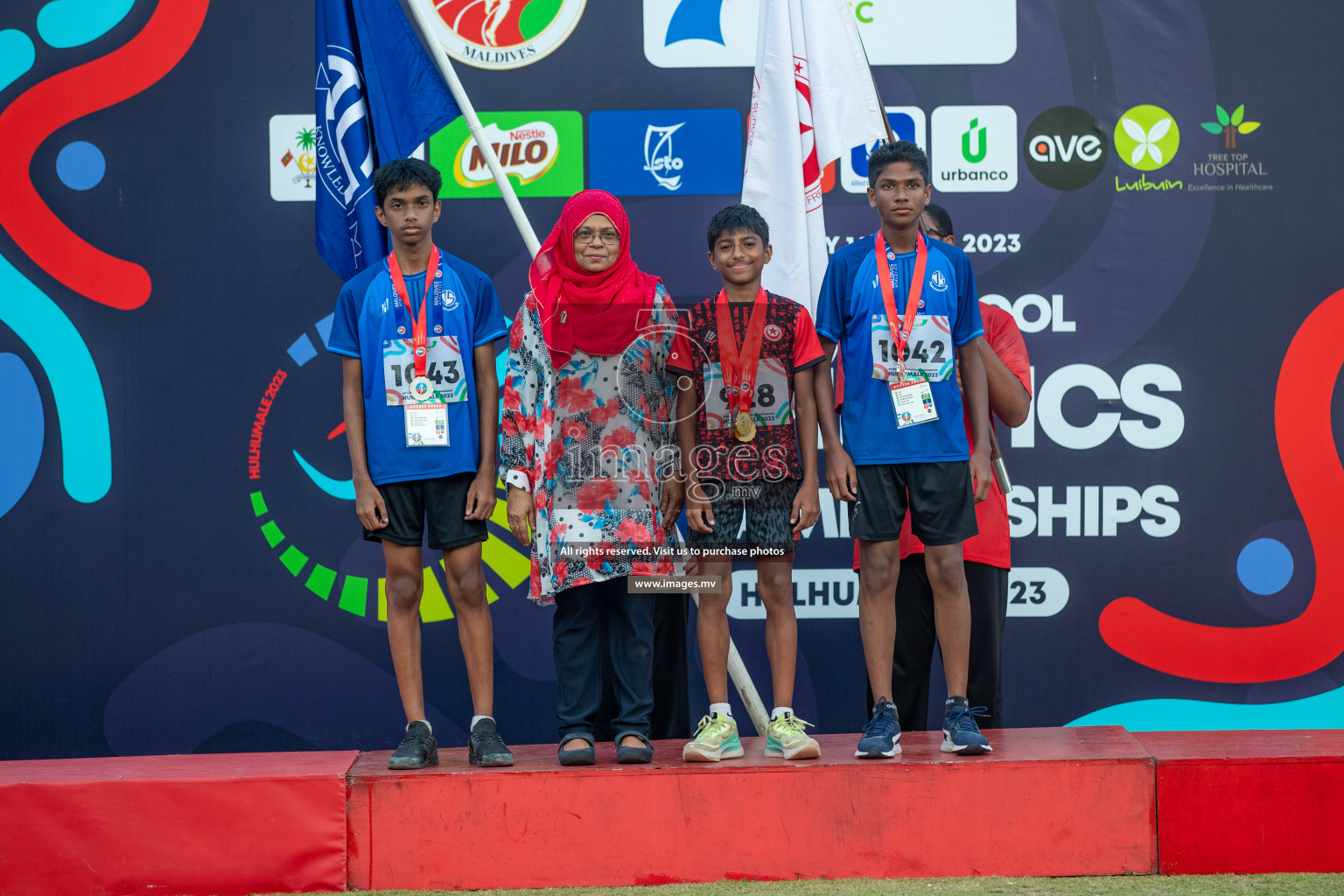 Final Day of Inter School Athletics Championship 2023 was held in Hulhumale' Running Track at Hulhumale', Maldives on Friday, 19th May 2023. Photos: Nausham Waheed / images.mv