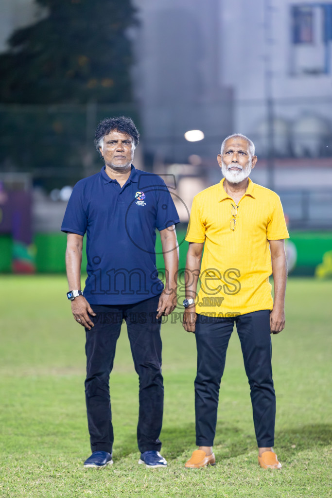 Dhivehi Youth League 2024 - Day 1. Matches held at Henveiru Stadium on 21st November 2024 , Thursday. Photos: Shuu Abdul Sattar/ Images.mv