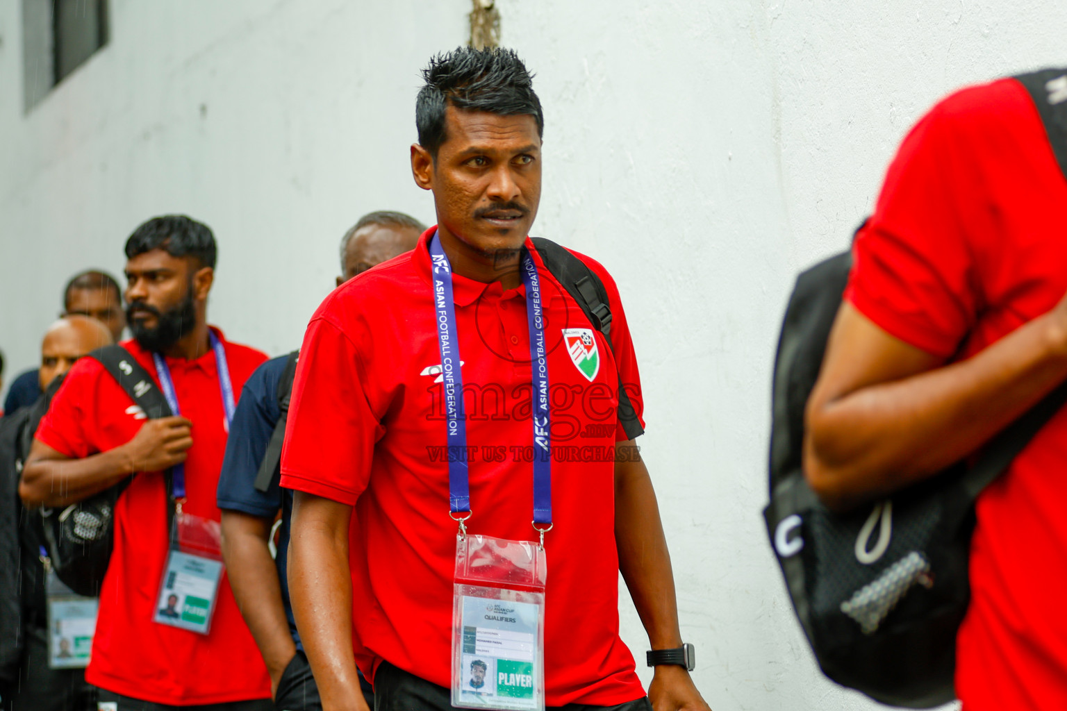 Maldives vs Tajikistan in the AFC Asian Cup Saudi Arabia 2027 Qualifier was played in Male' Maldives on Tuesday, 14th October 2025. 
Photos: Raaif Yoosuf / images.mv
