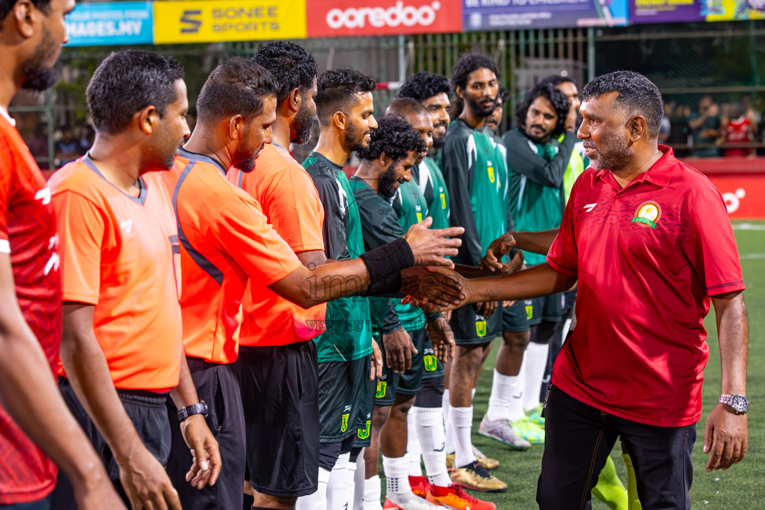 HDh Vaikaradhoo vs HDh Nolhivaran in Day 14 of Golden Futsal Challenge 2024 was held on Sunday, 28th January 2024, in Hulhumale', Maldives
Photos: Ismail Thoriq / images.mv