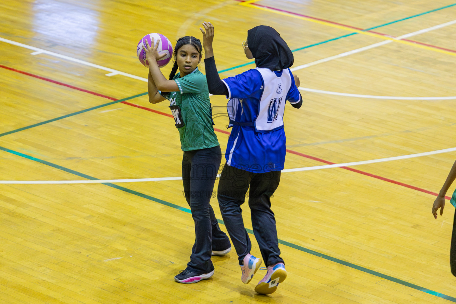 Day 14 of 26th Inter-School Netball Tournament 2025 was held in Social Center Indoor Hall on Tuesday, 4th November 2025. Photos: Areef Adam / images.mv