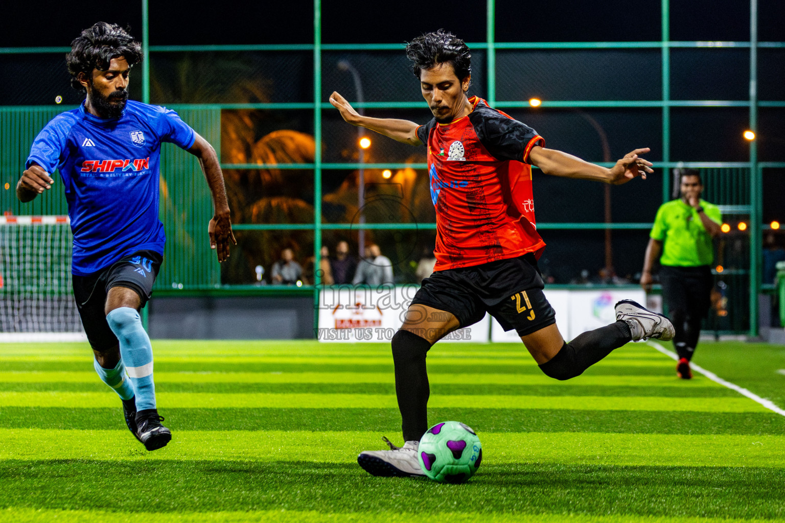 BG Sports Club vs FC Calms Blue in Day 3 of BG Futsal Challenge 2024 was held on Thursday, 14th March 2024, in Male', Maldives Photos: Nausham Waheed / images.mv