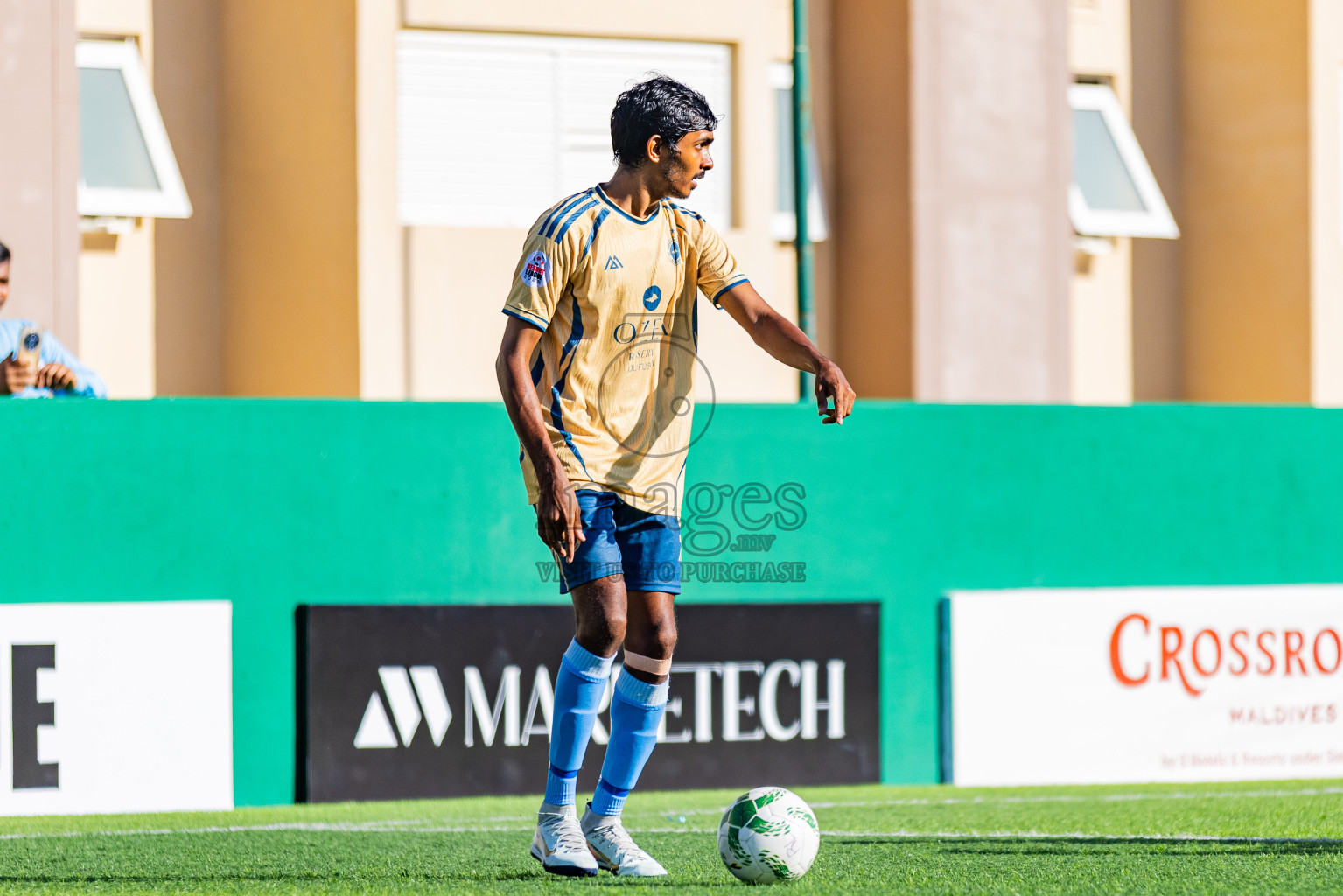 Fihalhohi vs Ozen Bolifushu in Resort League 2025 (South Male Zone) day 6 was held on Friday, 3rd October 2025 in Crossroads's Maldives, Photos: Areef Adam / images.mv
