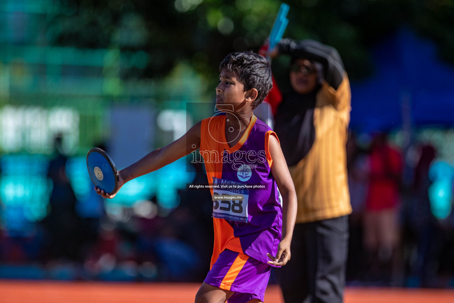 Day 5 of Inter-School Athletics Championship held in Male', Maldives on 27th May 2022. Photos by: Nausham Waheed / images.mv