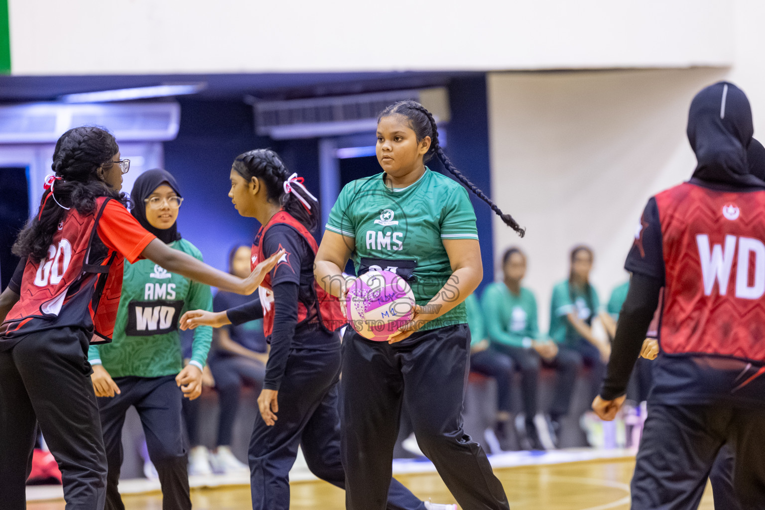 Day 13 of 26th Inter-School Netball Tournament 2025 was held in Social Center Indoor Hall on Saturday, 1st November 2025. Photos: Ismail Thoriq / images.mv