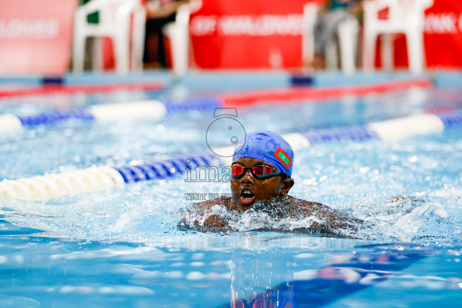 Day 1 of BML 6th National Kids Swimming Kids Festival 2025 held in Hulhumale', Maldives on Monday, 3rd November 2024. Photos: Hassan Simah / images.mv