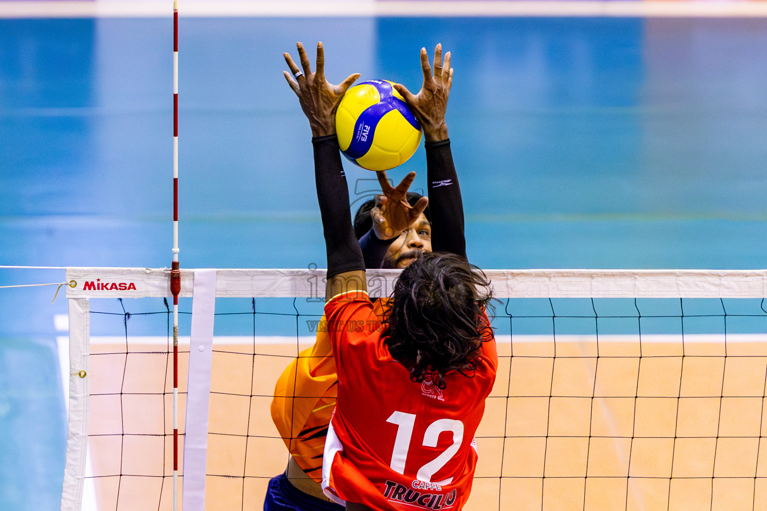 Day 1 of MILO VAM Cup 2024 Men's Division was held in Social Center Indoor Hall on Monday, 28th October 2024. Photos: Nausham Waheed / images.mv