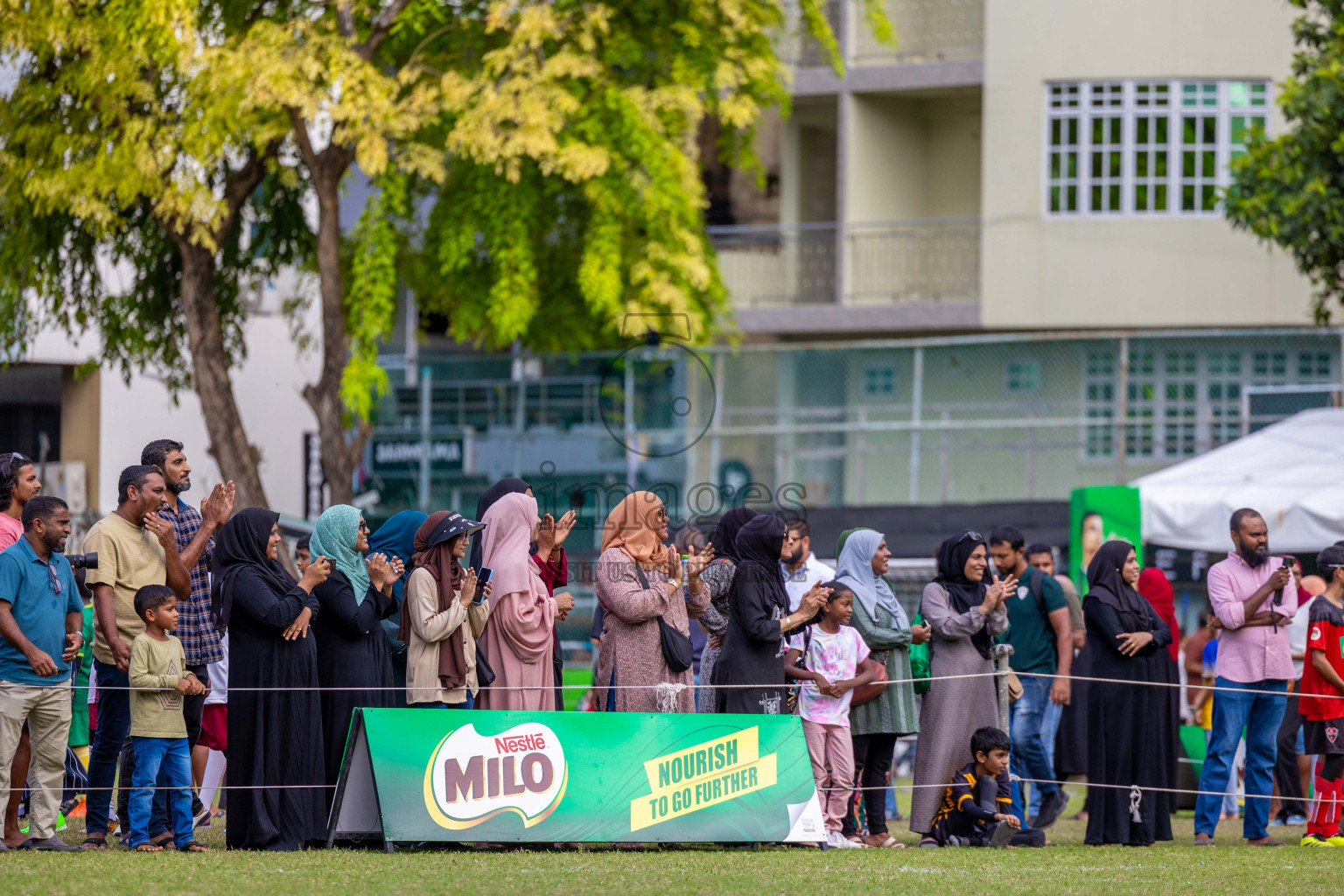 Day 1 of MILO Academy Championship 2024 - U12 was held at Henveiru Grounds in Male', Maldives on Thursday, 4th July 2024. Photos: Shuu Abdul Sattar / images.mv