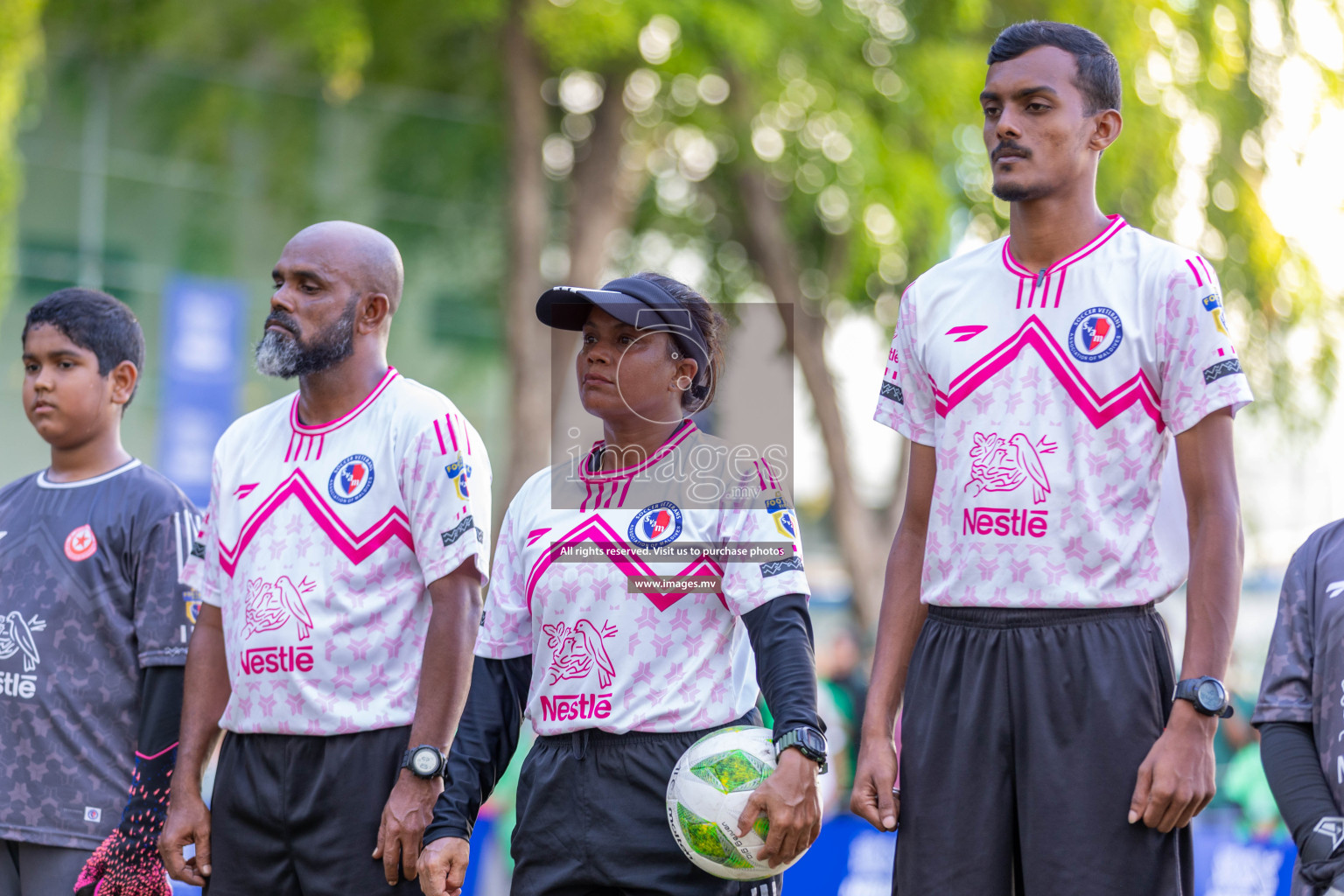 Day 4 of Nestle Kids Football Fiesta, held in Henveyru Football Stadium, Male', Maldives on Saturday, 14th October 2023
Photos: Ismail Thoriq / images.mv