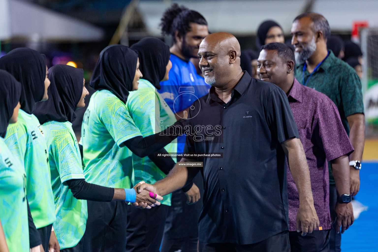 2nd Division Final of 7th Inter-Office/Company Handball Tournament 2023, held in Handball ground, Male', Maldives on Monday, 25th October 2023 Photos: Nausham Waheed/ Images.mv