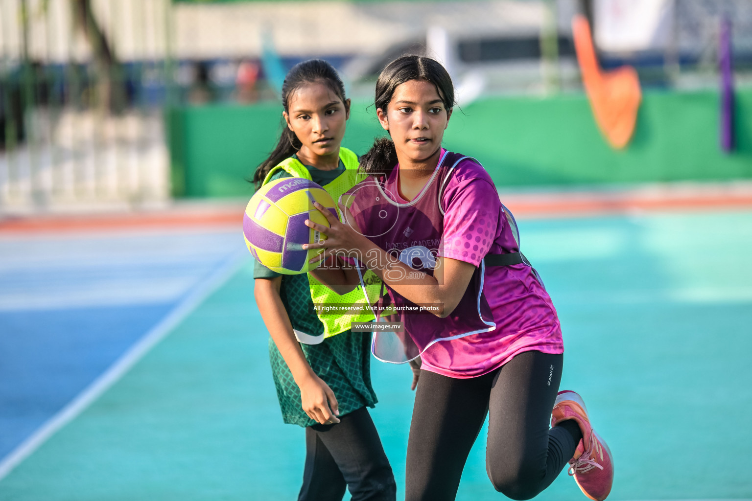 Day2  of Junior Netball Championship 2022 on 5 March 2022 held in Male', Maldives. Photos by Nausham Waheed.