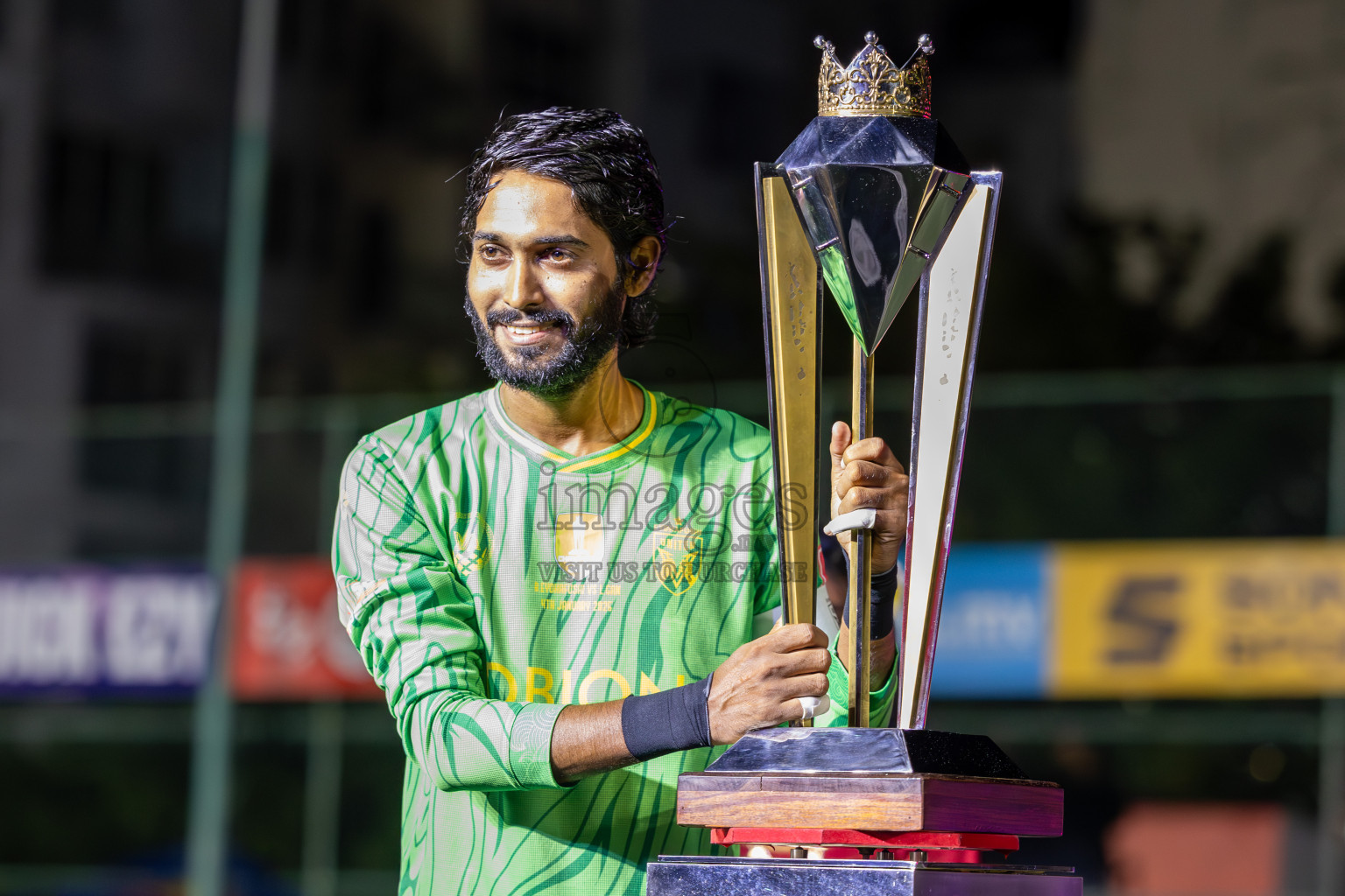 Opening of Golden Futsal Challenge 2025 with Charity Shield Match between L.Gan vs B.Eydhafushi was held on Saturday, 4th January 2025, in Hulhumale', Maldives Photos: Ismail Thoriq / images.mv
