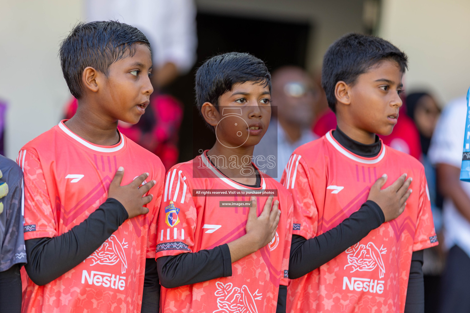 Day 4 of Nestle Kids Football Fiesta, held in Henveyru Football Stadium, Male', Maldives on Saturday, 14th October 2023
Photos: Ismail Thoriq / images.mv