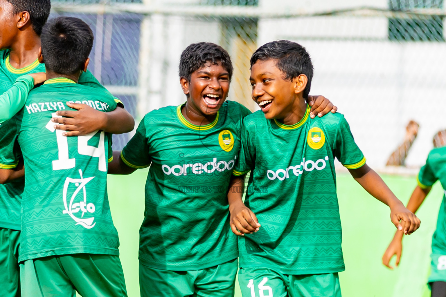 Day 1 of MILO Academy Championship 2024 - U12 was held at Henveiru Grounds in Male', Maldives on Sunday, 7th July 2024. Photos: Nausham Waheed / images.mv