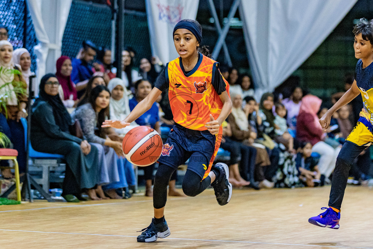 Day 3 of Milo 5 x 5 Junior Challenge 2025 - Basketball tournament held in Basketball Training Center, Male', Maldives on Saturday, 11th October 2025. Photos by: Nausham Waheed, Areef Adam / Images.mv