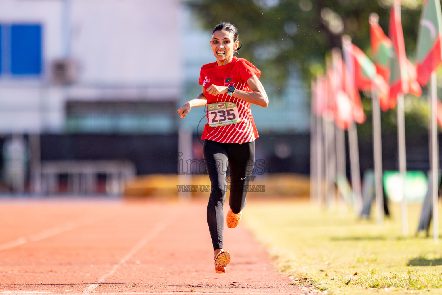 Day 2 of 12th Milo Association Championships was held in Ekuveni Track at Male', Maldives on Friday, 25th April 2025. 
Photos: Hassan Simah / images.mv