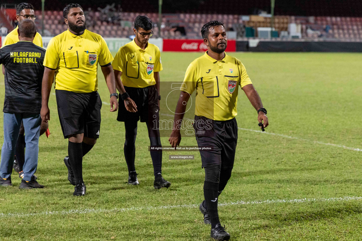 Kalaafaanu School vs Ahmadhiyya International School in the Final of FAM U13 Inter School Football Tournament 2022/23 was held in National Football Stadium on Sunday, 11th June 2023.  Photos: Ismail Thoriq / images.mv