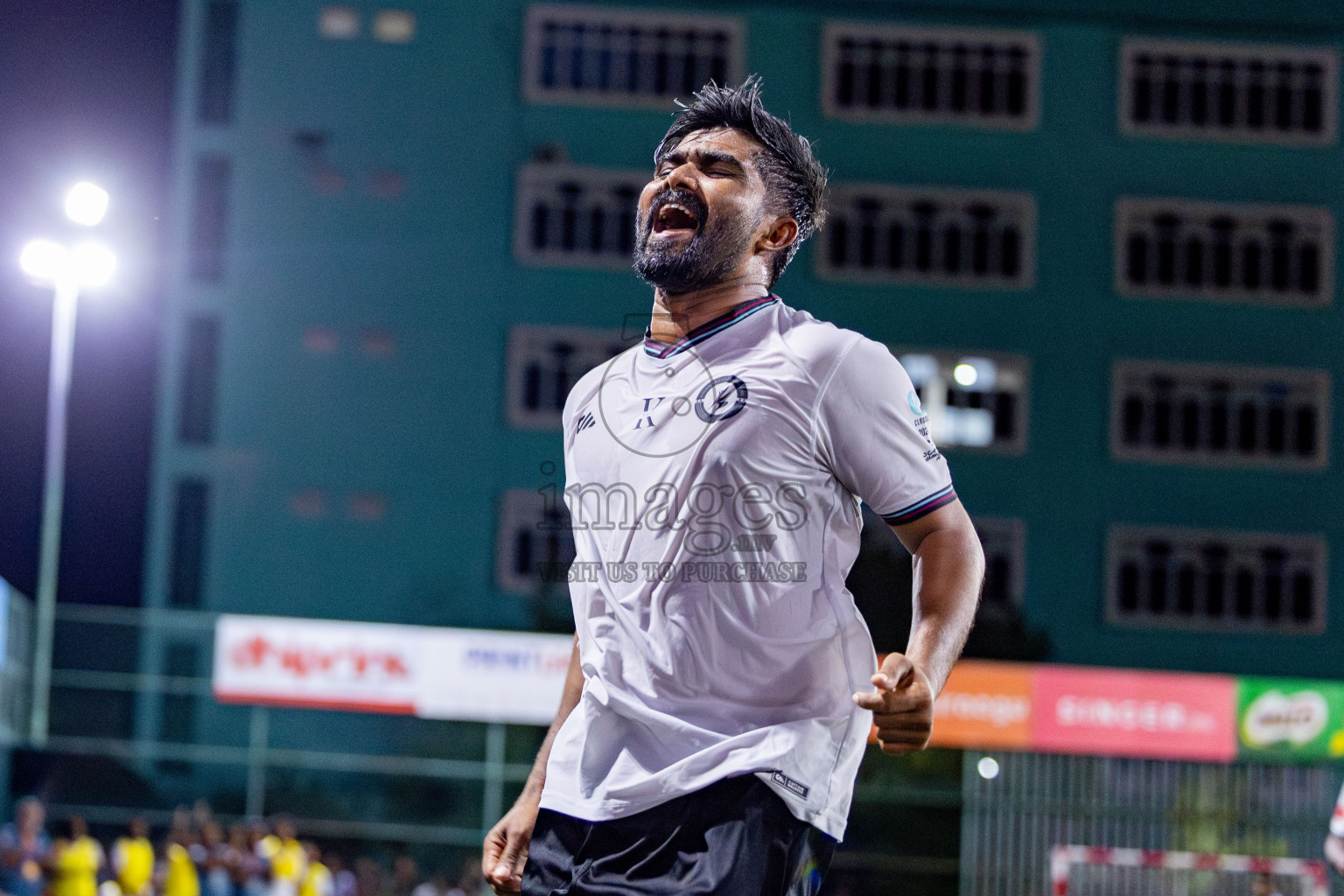 TEAM DJA vs KULHIVARU VUZARA in Club Maldives Classic 2024 held in Rehendi Futsal Ground, Hulhumale', Maldives on Monday, 16th September 2024. Photos: Nausham Waheed / images.mv