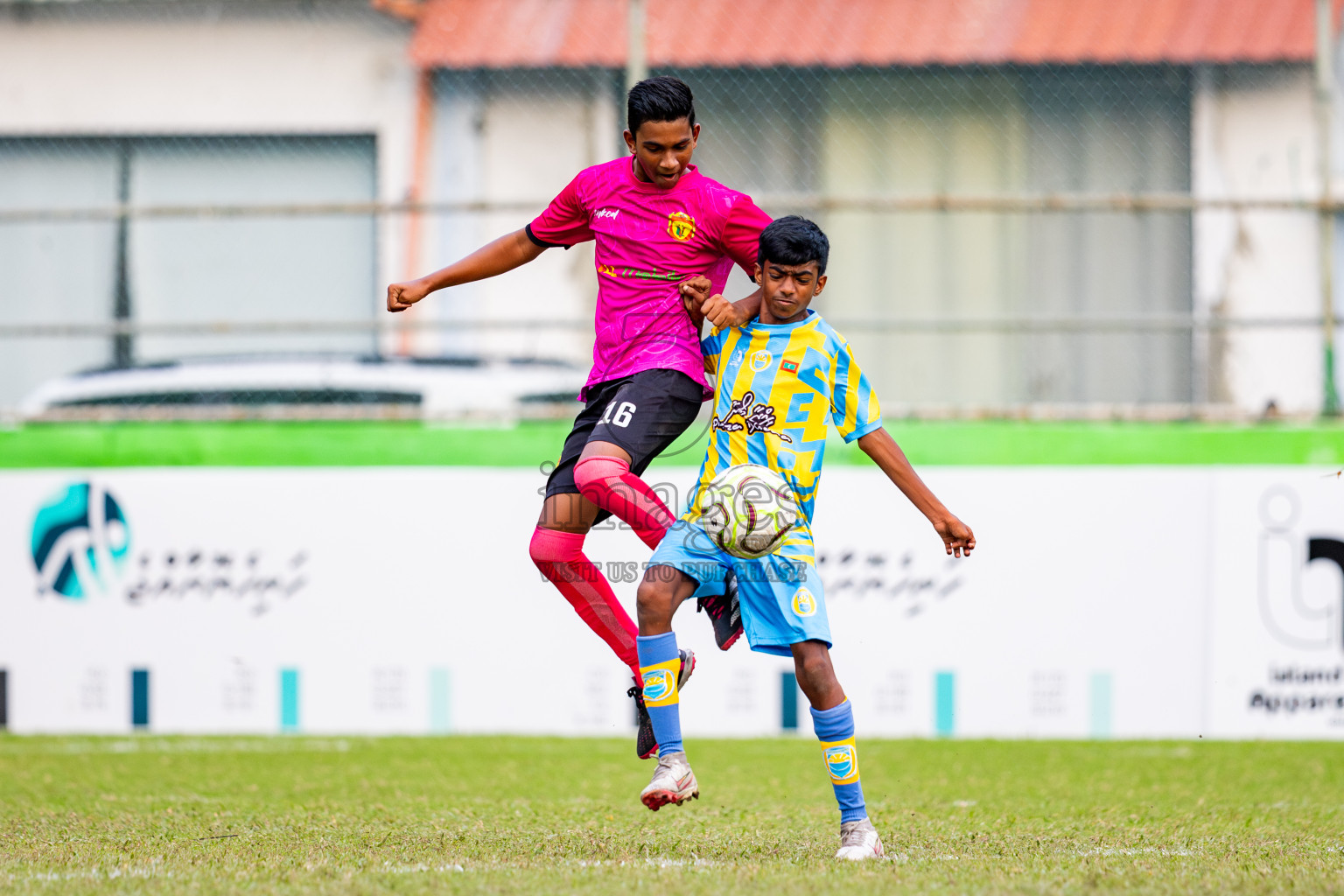 Under 14 United Victory vs Valancia on day 3 of Dhivehi Youth League 2024 held at Henveiru Stadium on Saturday, 23rd November 2024. Photos: Nausham Waheed/ Images.mv