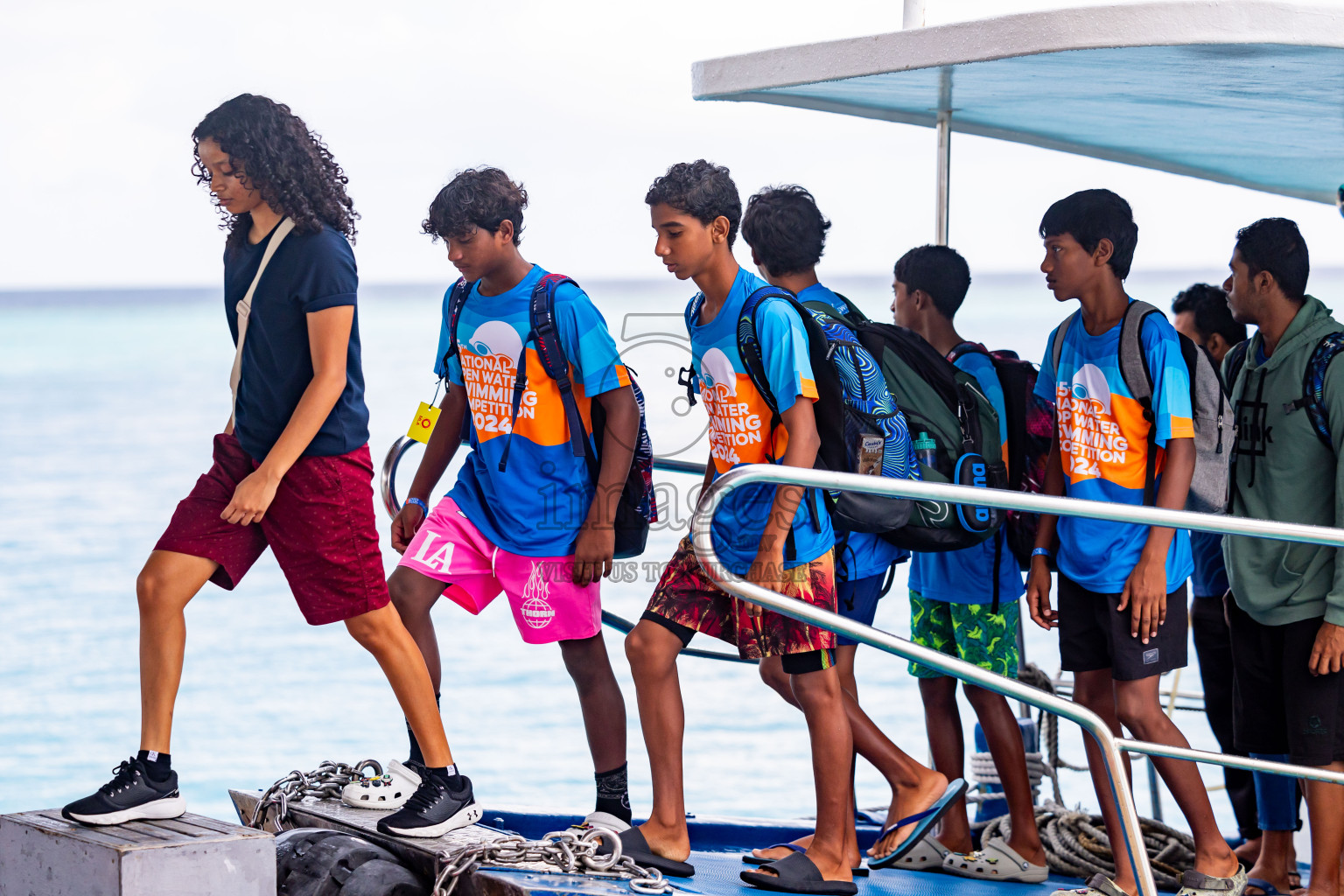 15th National Open Water Swimming Competition 2024 held in Kudagiri Picnic Island, Maldives on Saturday, 28th September 2024. Photos: Nausham Waheed / images.mv