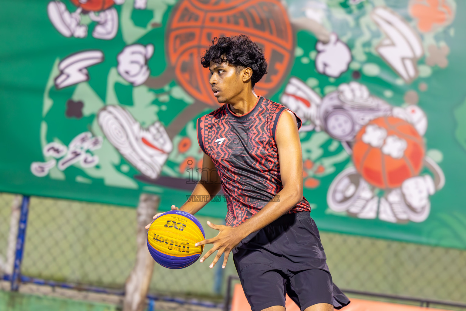 Day 6 of MILO Ramadan 3x3 Challenge 2024 was held in Ekuveni Outdoor Basketball Court at Male', Maldives on Sunday, 18th March 2024.
Photos: Ismail Thoriq / images.mv