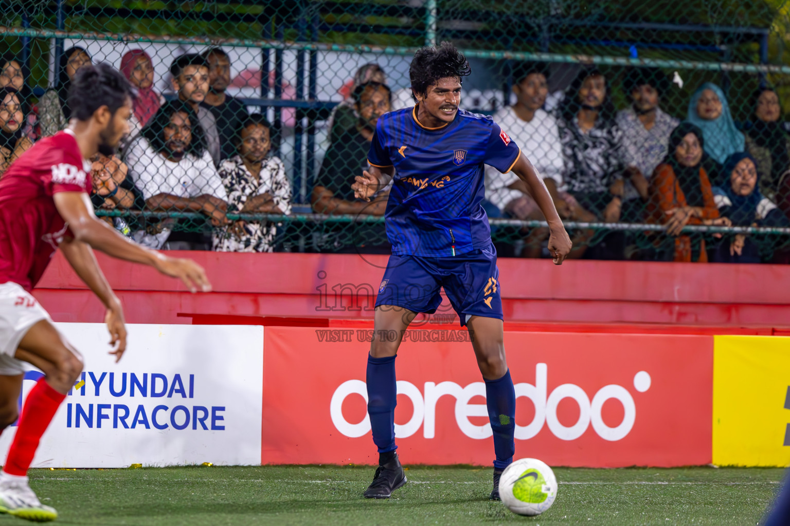 Lh Kurendhoo vs K Kaashidhoo on Day 36 of Golden Futsal Challenge 2024 was held on Wednesday, 21st February 2024, in Hulhumale', Maldives
Photos: Ismail Thoriq, / images.mv