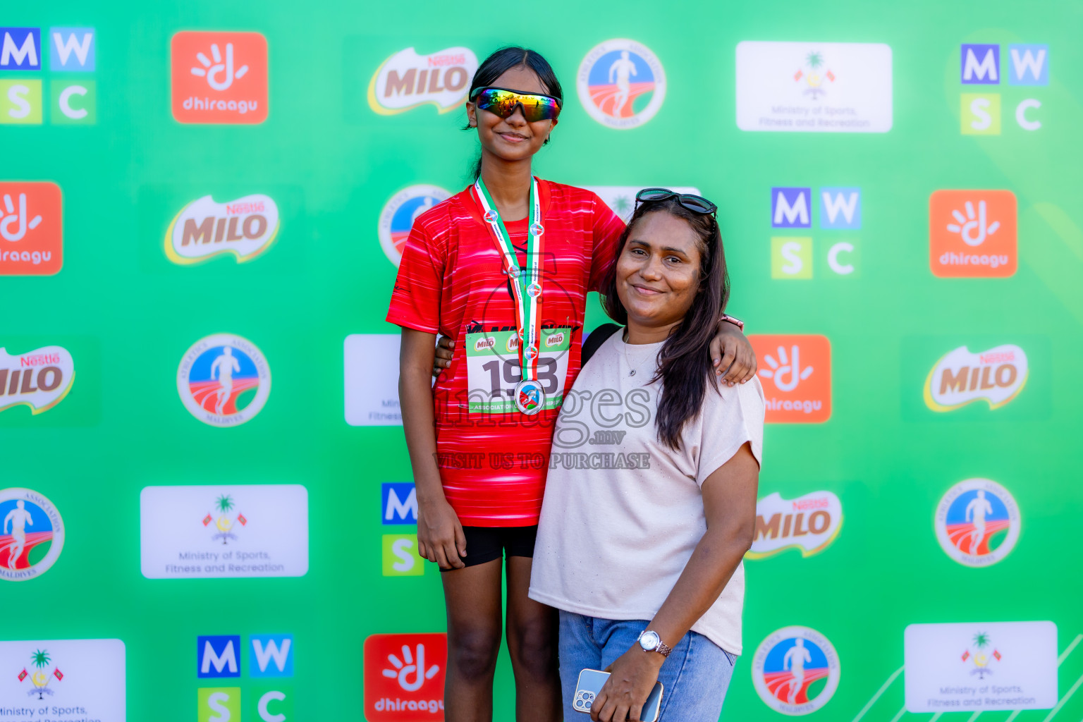 Day 1 of 12th Milo Association Championships was held in Ekuveni Track at Male', Maldives on Thursday, 24th April 2025. Photos: Nausham Waheed  / images.mv