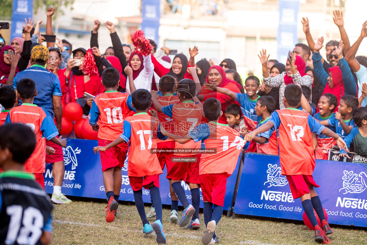 Finals & Closing Ceremony of Nestlé Kids Football Fiesta 2023 held in Male', Maldives on 25 February 2023