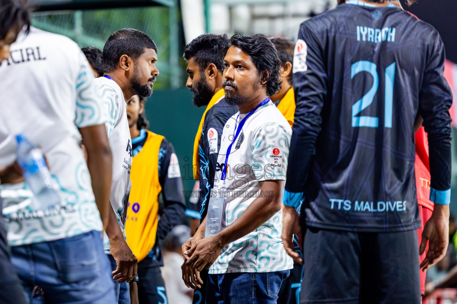 RRC vs Club TTS in Round of 16 of Club Maldives Cup 2024 held in Rehendi Futsal Ground, Hulhumale', Maldives on Tuesday, 8th October 2024. Photos: Nausham Waheed / images.mv