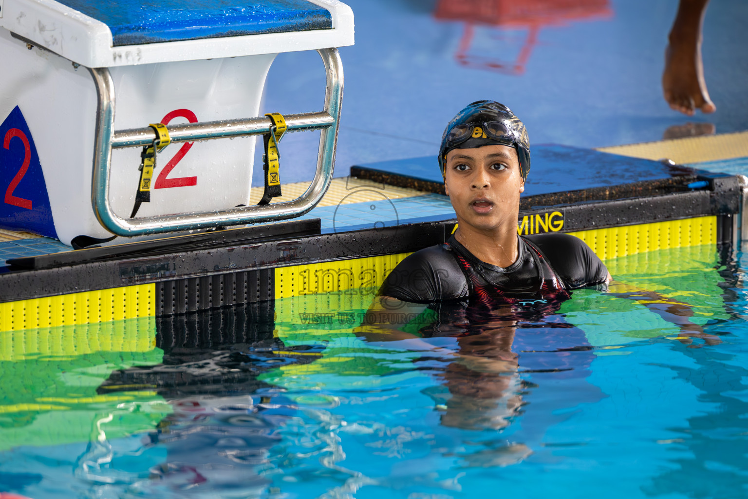 Day 2 of 20th BML Inter-school Swimming Competition 2024 held in Hulhumale', Maldives on Sunday, 13th October 2024. Photos: Ismail Thoriq / images.mv