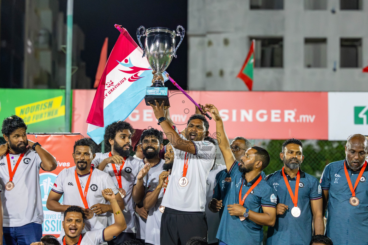 Finals of Classic of Club Maldives 2024 held in Rehendi Futsal Ground, Hulhumale', Maldives on Sunday, 22nd September 2024. Photos: Mohamed Mahfooz Moosa / images.mv