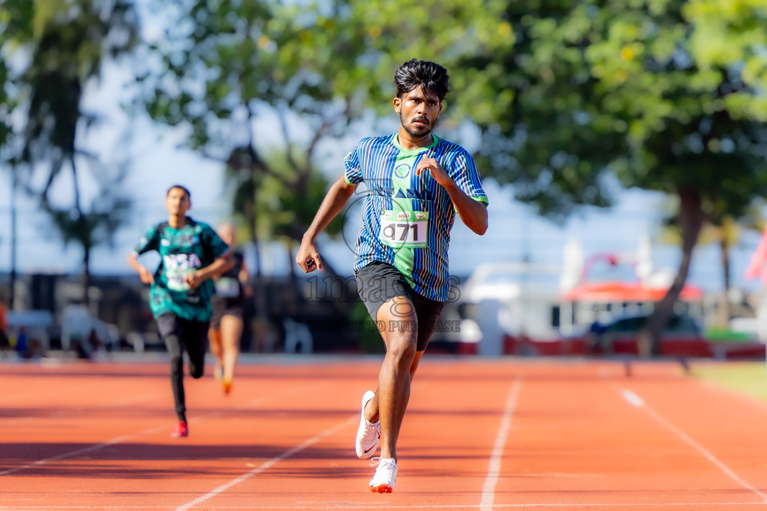 Day 1 of 12th Milo Association Championships was held in Ekuveni Track at Male', Maldives on Thursday, 24th April 2025. Photos: Nausham Waheed  / images.mv
