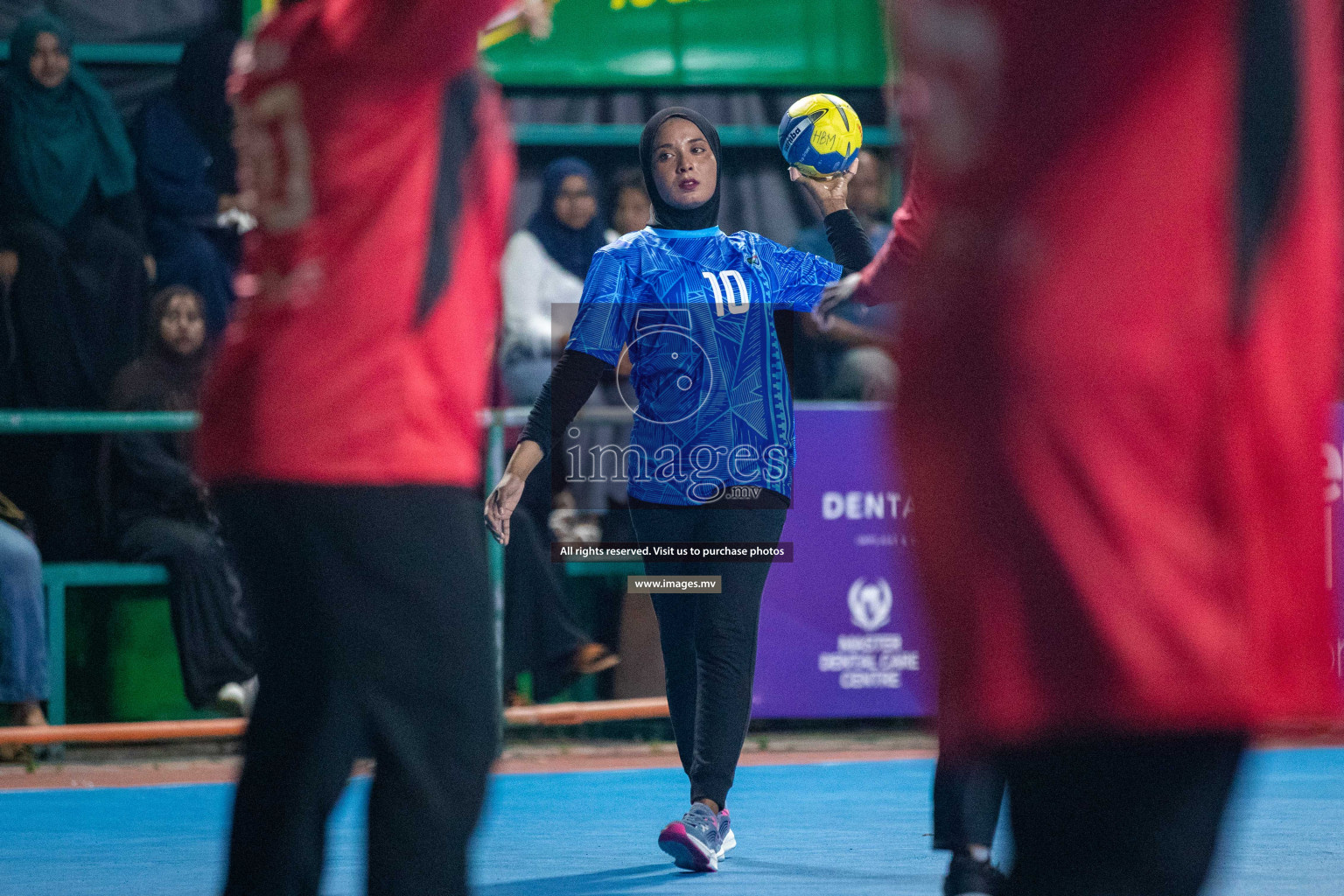 Day 2 of 6th MILO Handball Maldives Championship 2023, held in Handball ground, Male', Maldives on Friday, 21st May 2023 Photos: Nausham Waheed/ Images.mv