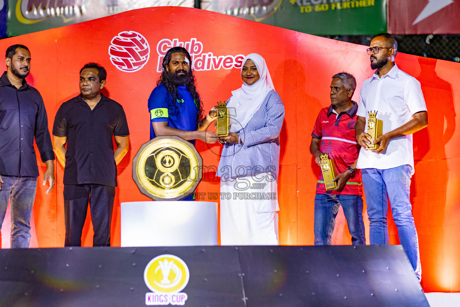 Road Recreation Club vs Club Combination SC Eydhafushi in Kings Cup Final of Club Maldives 2025 was held in Rehendhi Futsal Ground, Hulhumale', Maldives on Tuesday, 9th September 2025. Photos: Areef Adam / images.mv