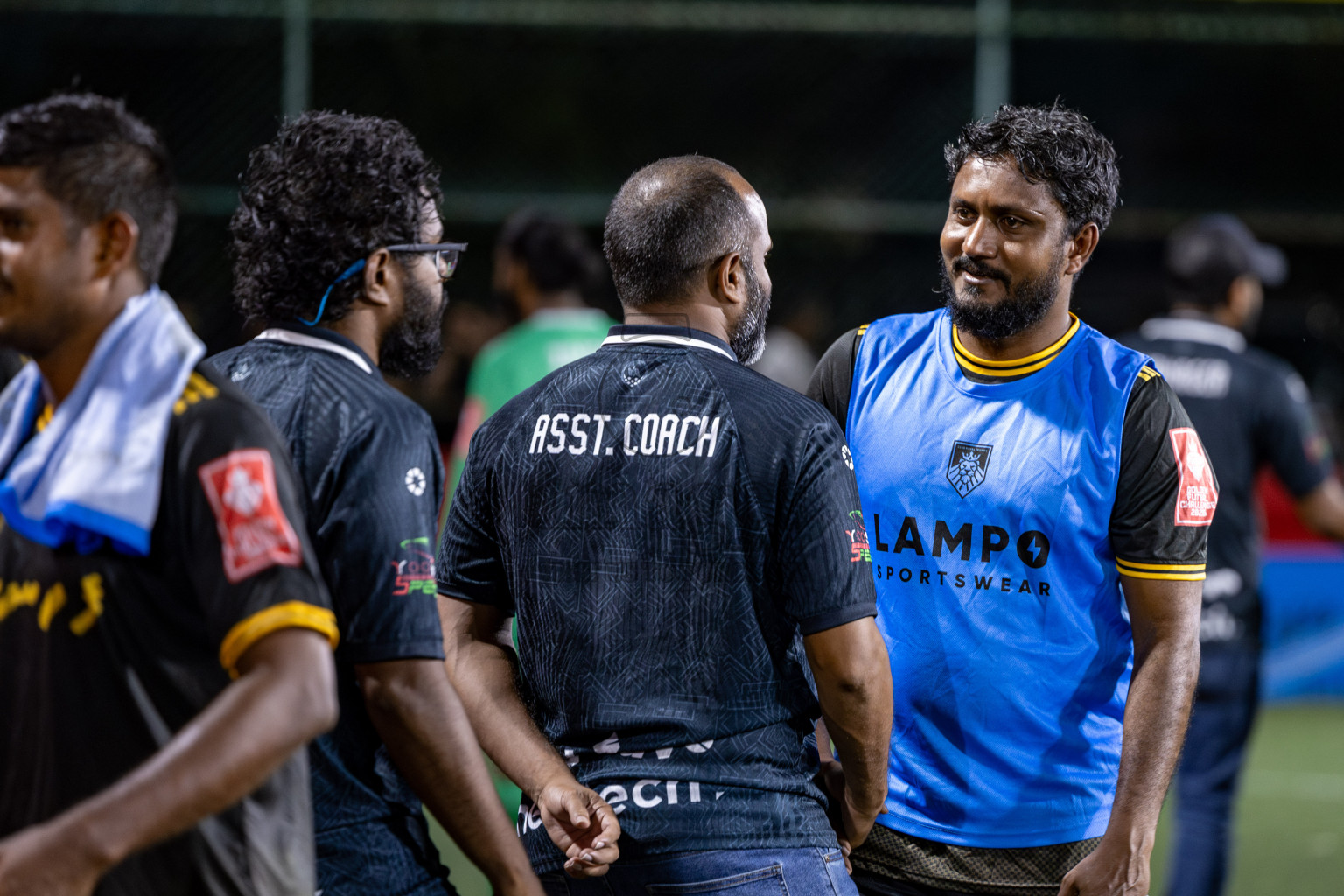B Fehendhoo VS B Eydhafushi in Day 21 of Golden Futsal Challenge 2025 was held on Saturday, 25 January 2025, in Hulhumale', Maldives. 
Photos: Hassan Simah / images.mv