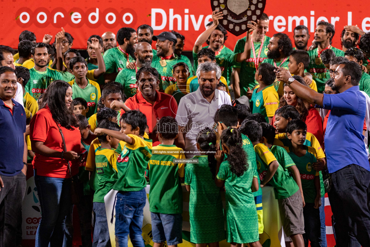 Maziya SR vs Club Eagles in Ooredoo Dhivehi Premier League 2021/22 on 1st Aug 2022, held in National Football Stadium, Male', Maldives Photos: Ismail Thoriq / Images