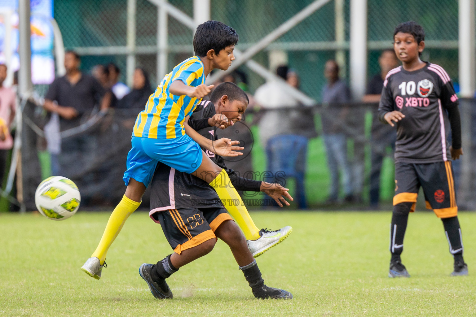 Day 1 of MILO Kids 7s Weekend 2024 held in Male, Maldives on Thursday, 17th October 2024. Photos: Shuu / images.mv