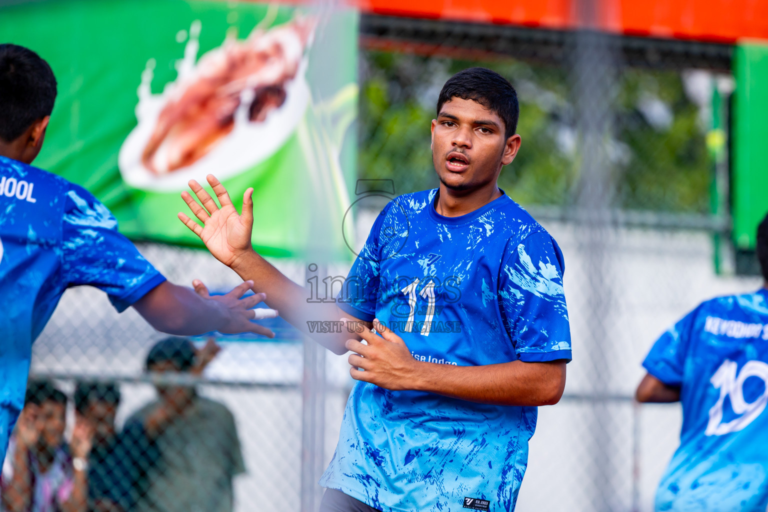 Day 13 of Interschool Volleyball Tournament 2024 was held in Ekuveni Volleyball Court at Male', Maldives on Thursday, 5th December 2024. Photos: Nausham Waheed / images.mv