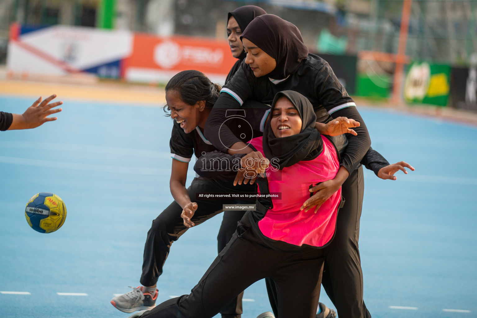 Day 12 of Milo 6th Inter Office Handball Tournament 2022 - Photos by Hassan Simah