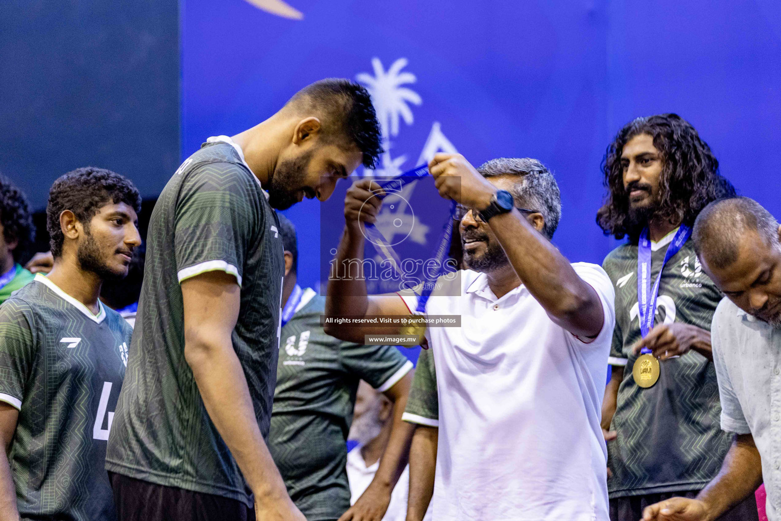 Final of Inter Company-Office Volleyball Tournament 2023 was held in Social Center, Male', Maldives on Saturday, 20th May 2023.  Photos: Ismail Thoriq / images.mv