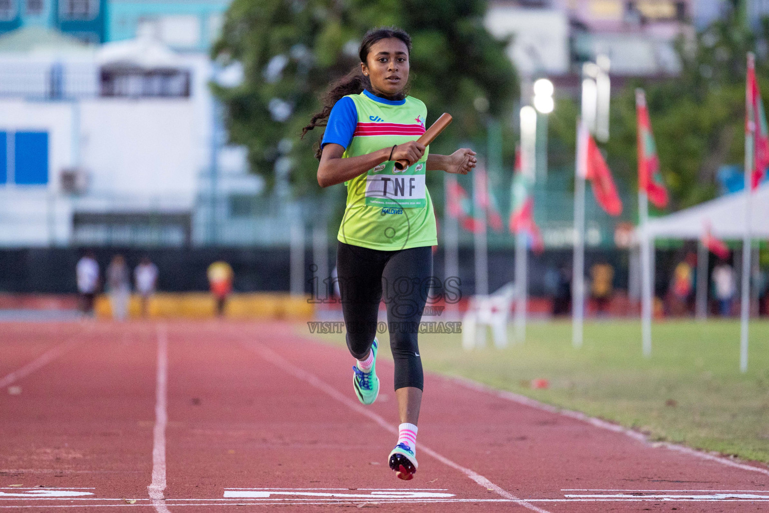 Day 2 of 33rd National Athletics Championship was held in Ekuveni Track at Male', Maldives on Friday, 6th September 2024.
Photos: Ismail Thoriq  / images.mv