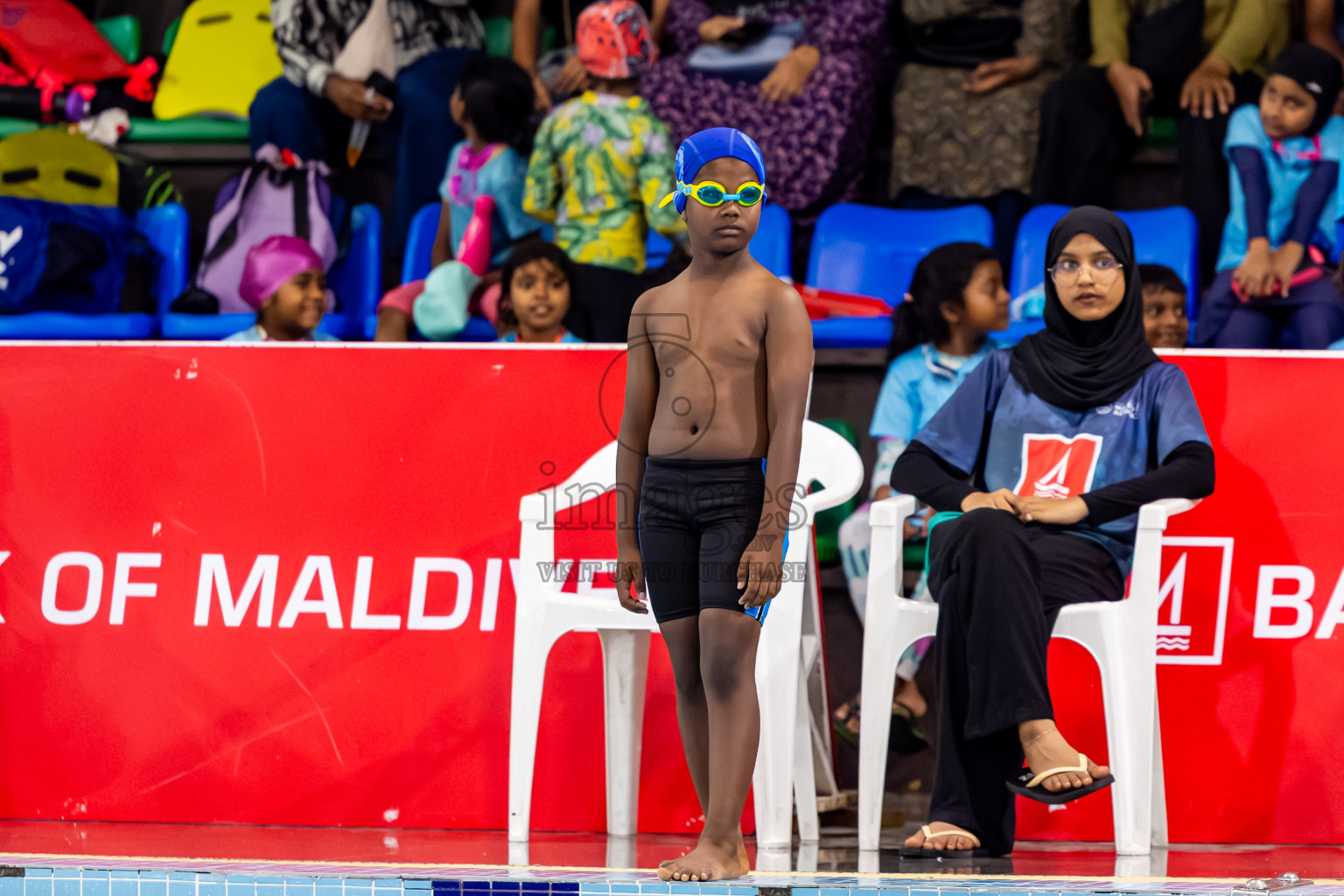 Day 1 of BML 6th National Kids Swimming Kids Festival 2025 held in Hulhumale', Maldives on Monday, 3rd November 2024. Photos: Nausham Waheed / images.mv