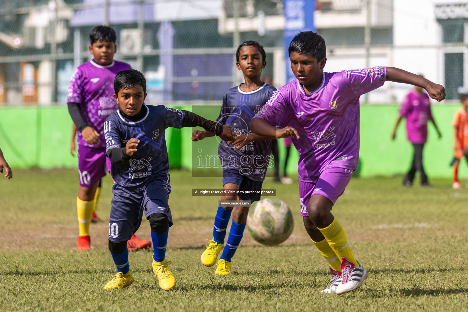 Day 3 of Nestle Kids Football Fiesta, held in Henveyru Football Stadium, Male', Maldives on Friday, 13th October 2023
Photos: Hassan Simah, Ismail Thoriq / images.mv