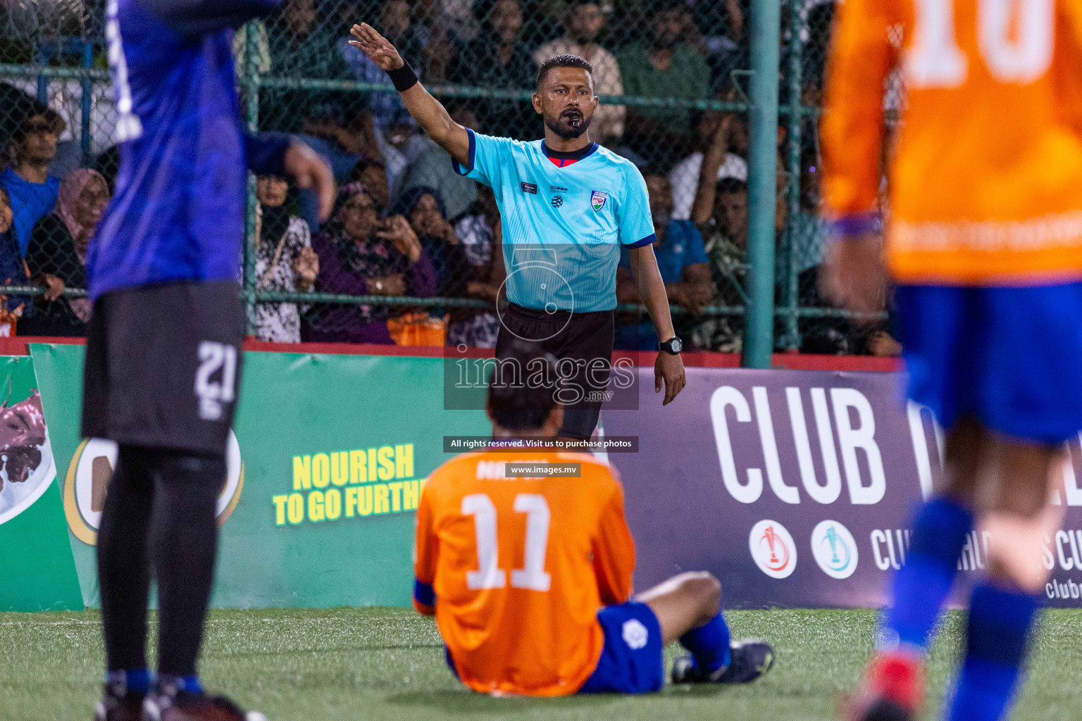 Team Fenaka vs Team FSM in Quarter Final of Club Maldives Cup 2023 held in Hulhumale, Maldives, on Sunday, 13th August 2023
Photos: Ismail Thoriq / images.mv