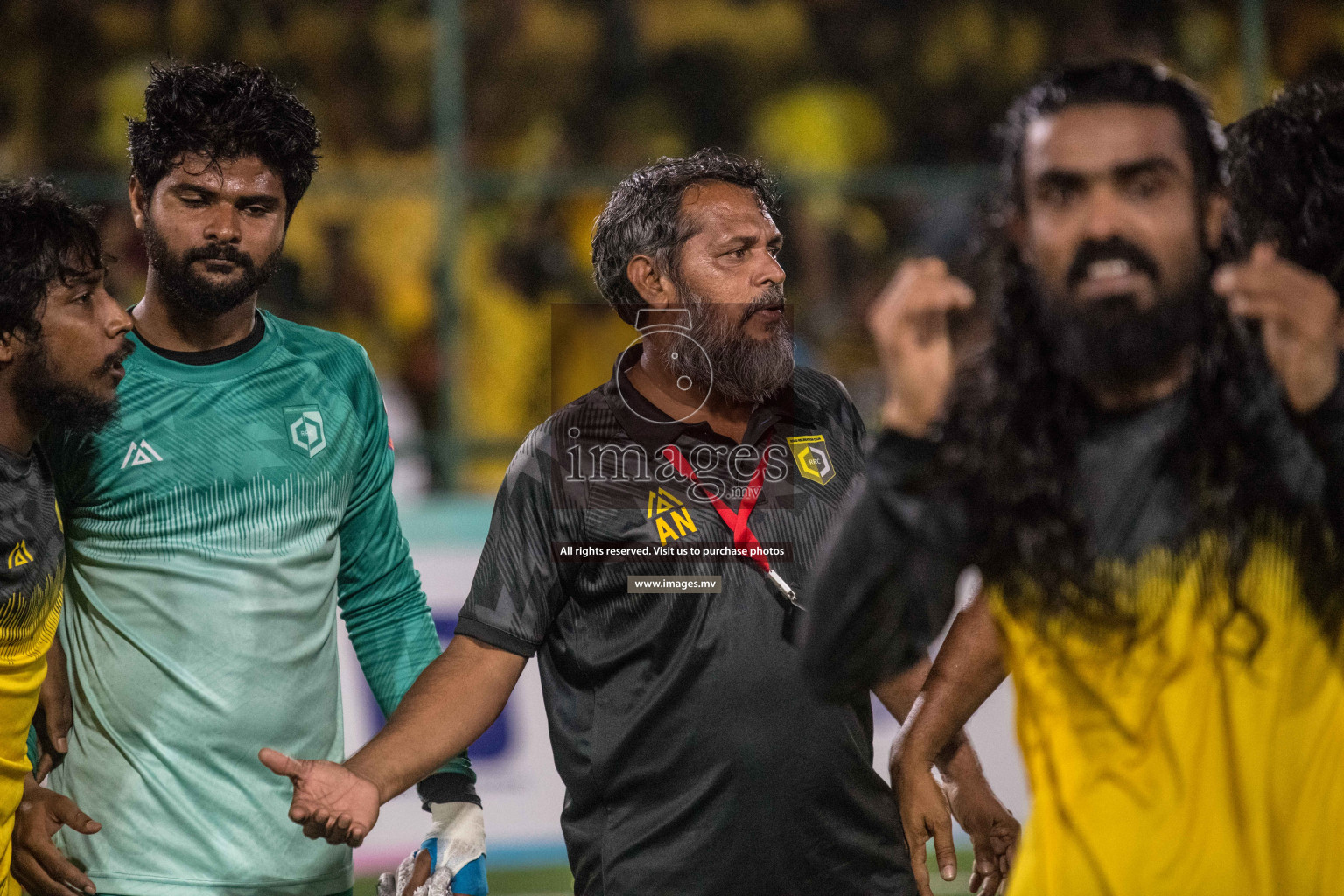 RRC Vs FSM in the Semi Finals of Club Maldives 2021 held in Hulhumale, Maldives on 19 December 2021. Photos: Nausham Waheed / images.mv