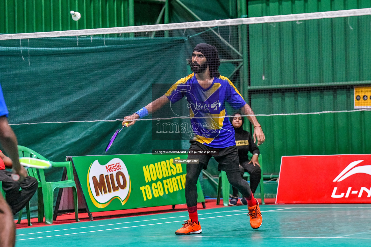 Day 4 of 6th Office Company Badmintion Championship held in Male', Maldives Photos: Nausham Waheed / Images.mv