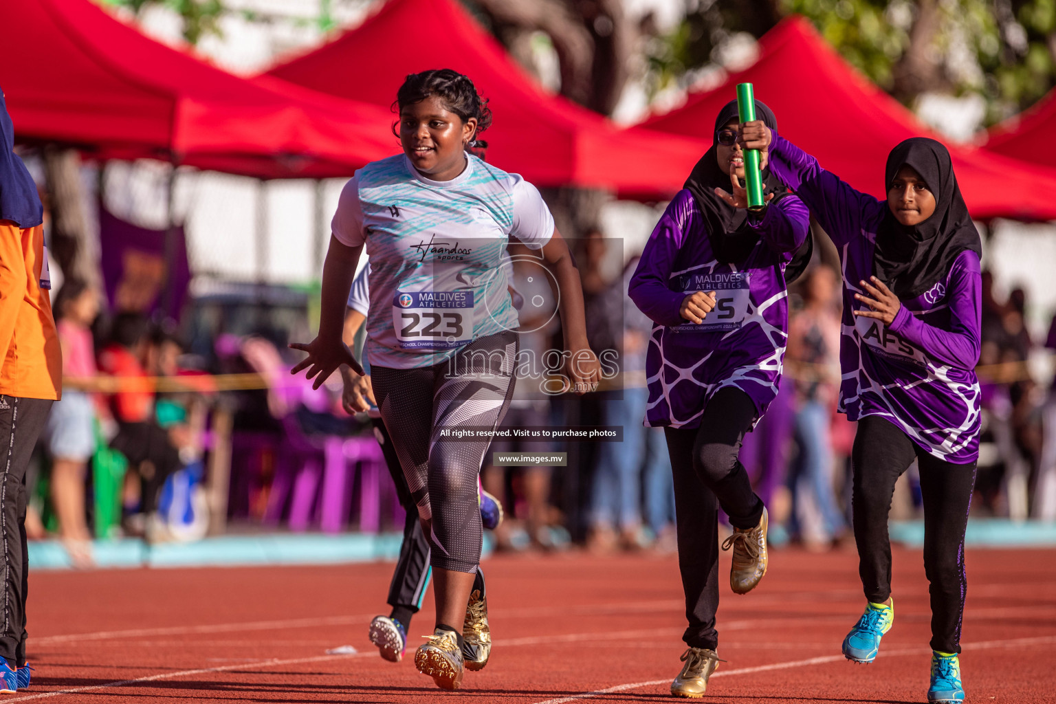 Day 2 of Inter-School Athletics Championship held in Male', Maldives on 24th May 2022. Photos by: Nausham Waheed / images.mv